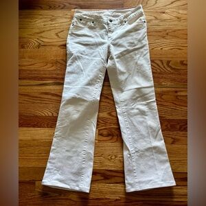 Talbot Beige Signature Denim - size 2/26. Beige